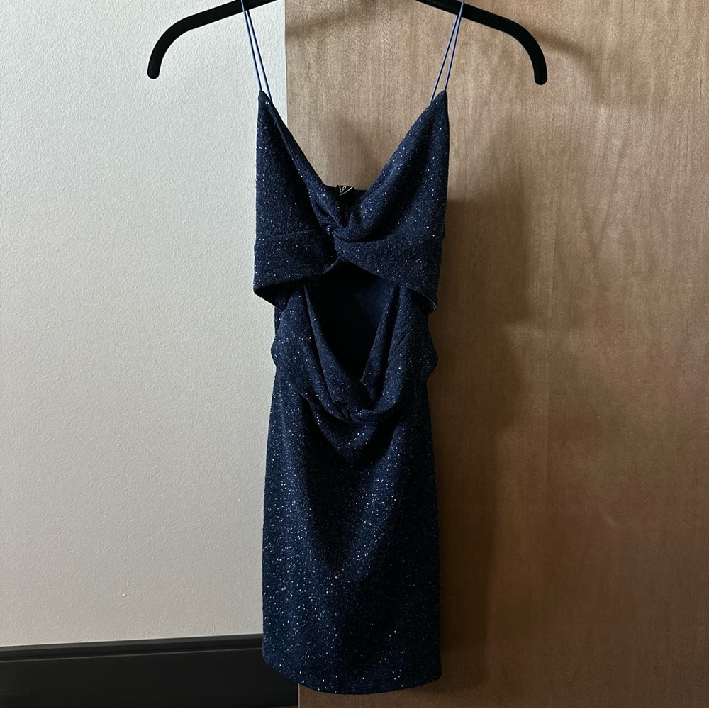 Blue Windsor Dress